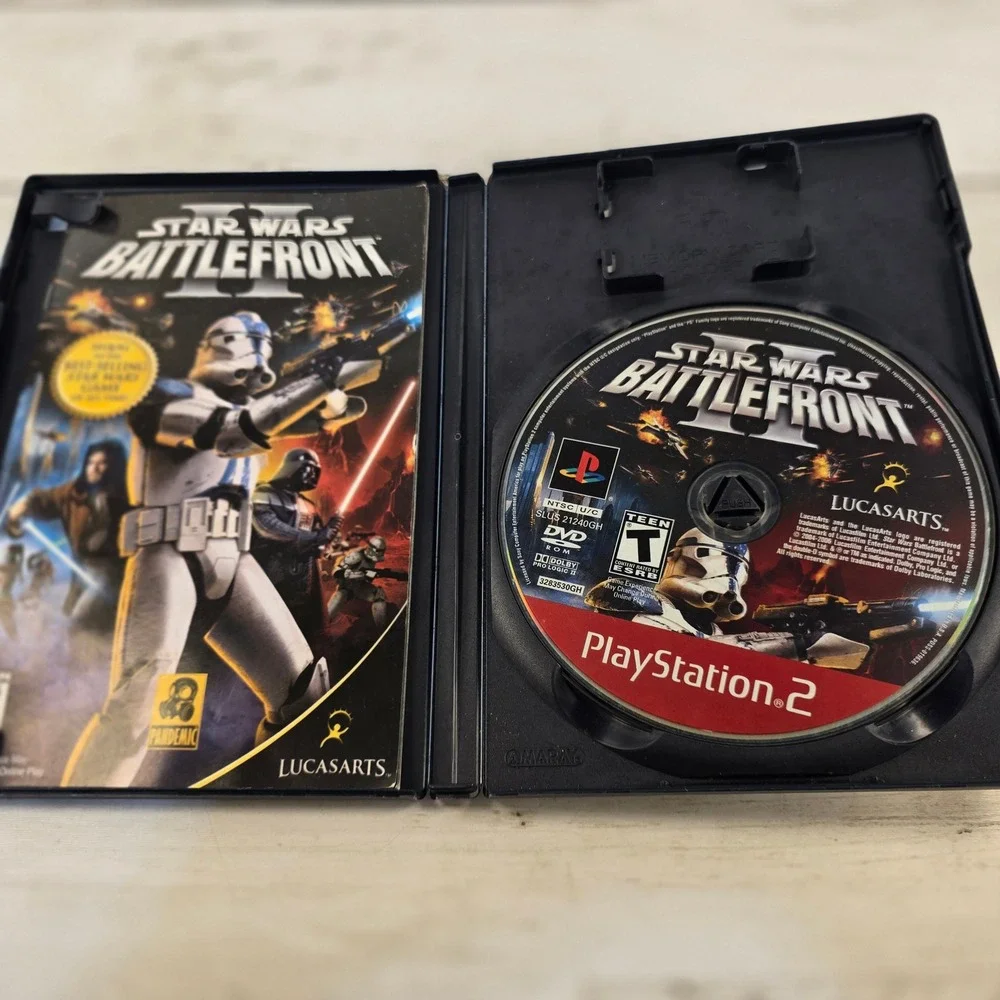 Star Wars Battlefront II PS2 Sony PlayStation 2 Greatest Hits LucasArts Complete
